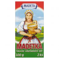 Madetka sýr tavený smetanový 100g