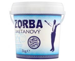 Zorba jogurt smetanový 10% 1 kg bílý