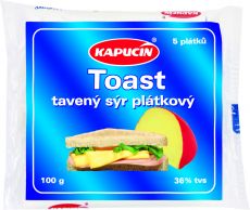 Kapucín tav. plat. sýr  Toast 100g