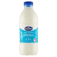 Mléko čerstvé polotučné 1l Olma