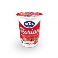Jogurt Florián jahoda 8% 150g