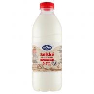 Mléko selské čerstvé 3,9% 1l 