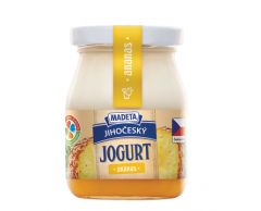 Jhč. jogurt Ananas sklo 200g