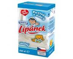 Lipánek mléko trv.polotučné 250ml