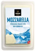 Mozzarella 40% plátky 100g