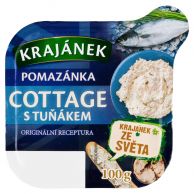 Krajánek pomaz. cottage s tuňákem 100g