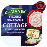 Krajánek pomaz. cottage suš.rajčaty 100g
