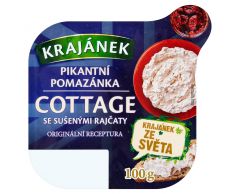 Krajánek pomaz. cottage suš.rajčaty 100g