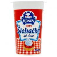 Kunín šlehačka de luxe 40% 200g