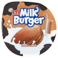 Mléčný burger kakao med 35g 