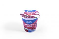 Jogurt smetanový višeň 140g RANKO