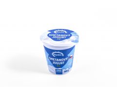 Jogurt smetanový bílý 140g RANKO