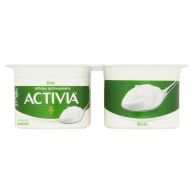 Activia bílá 4*120g