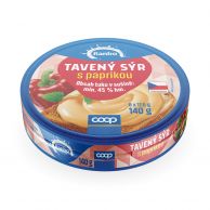 Tavený sýr s paprikou 140g 8 ks RANKO