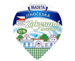 Jihočeská zakysaná smetana 11% 180g  