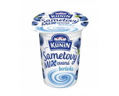 Kunín sametový jogurt borůvka 150g