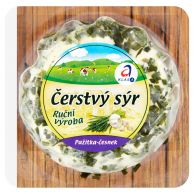 Čerstvý sýr obalený Pažitka-česnek 100g