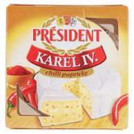 Président Camembert chilli papričky 90g