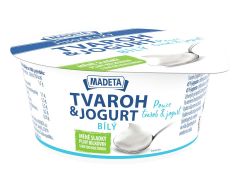 Jč tvaroh a jogurt bílý 135g 