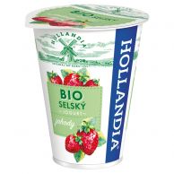 Jogurt bio selský jahoda 180g