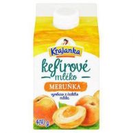 Krajanka kefírové mléko meruňka 450 ml