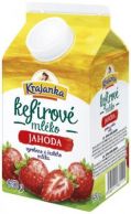 Krajanka kefírové mléko jahoda 450ml 