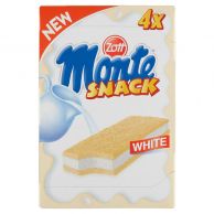 Monte Snack 4*29g White 