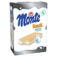 Monte Snack 4*29g White 