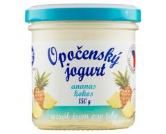 Opočenský jogurt ananas/kokos 150g 