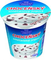 Choc. smet. jogurt straciatella 150g