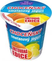 Choc. smet. jog. pom. citron 150g