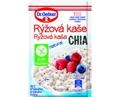 Kaše rýžová bezl. nat.+chia 52g