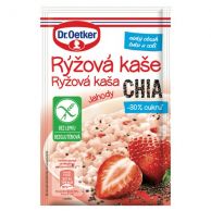 Kaše rýžová bezl. jahoda,chia 50g