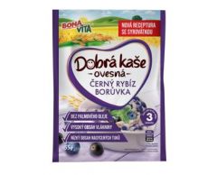 Kaše dobrá ovesná bor.+černý rybíz 55g