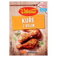Koření kuře 7bylin 28g Vitana