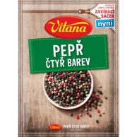 Pepř čtyř barev 16g Vitana