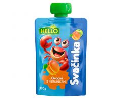 Kapsička HELLO jabl+meruňka 100g