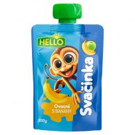 Kapsička HELLO jablko banán 100g
