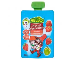 Kapsička HELLO jabl+jahoda 100g