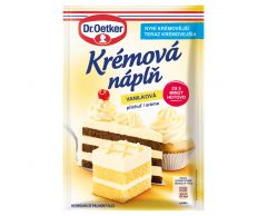 Náplň krémová vanilk. příchuť 65g