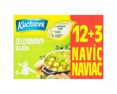 Bujon zeleninový 12+3 kostky 150g