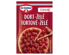 Želé dortové červené 10g