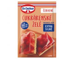 Želé cukrářské červené 10g