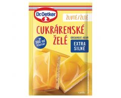 Želé cukrářské žluté 10g