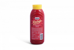 Kečup jemný COOP Klasik 500g plast