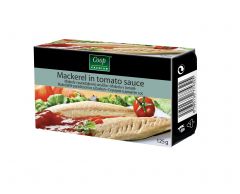 Makrela v tomatě Coop Premium 125/90g