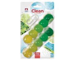 WC závěs Clean limetka 2x35g