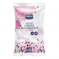 Holící strojek dámský 2břity 3ks