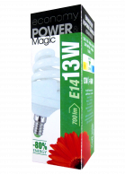 Zářivka úsporná E14 Power Magic 13W
