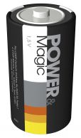 Baterie velké mono Power magic 2ks
